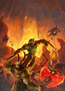 Doom eternal deals artwork