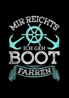 Boot Kapitn Motorboot