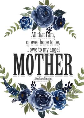 My angel mother