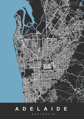 ADELAIDE Art Map Australia