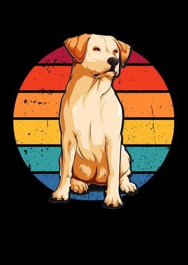 Labrador Retro Dog Lover