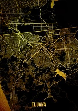 Tijuana gold map