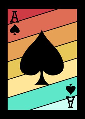 Retro Spades Ace