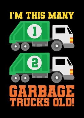 2nd Birthday Garbage Truck