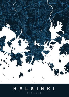 HELSINKI Art Map Finland 