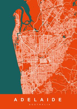 ADELAIDE Art Map Australia