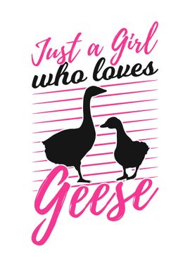 Geese Girl Breeder Goose