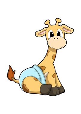 Giraffe Baby Underpants