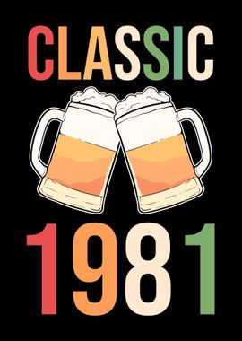 Classic 1981 Beer