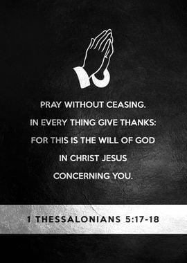 1 Thessalonians 5 17 18