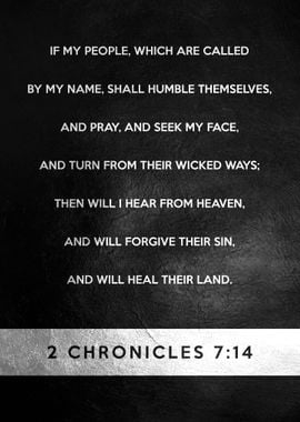 2 Chronicles 7 14