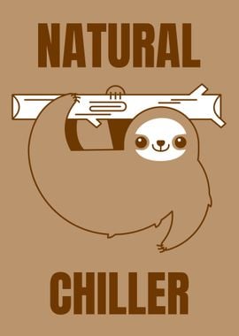 Funny Sloth Chiller