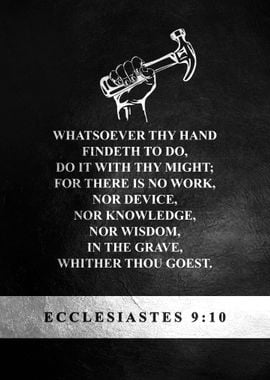 Ecclesiastes 9 10