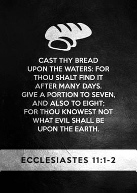 Ecclesiastes 11 1 2