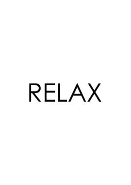 Relax Wall Poster