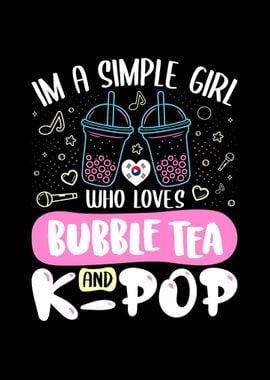 Kawaii Bubble Tea KPop