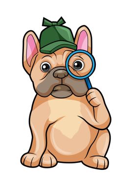 French Bulldog Detective