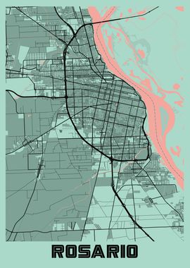 Rosario Peony City Map