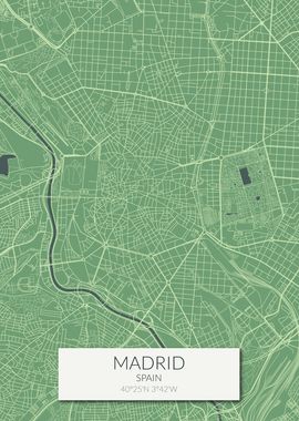 Madrid Green Map