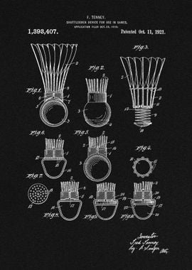 Shuttlecock patent