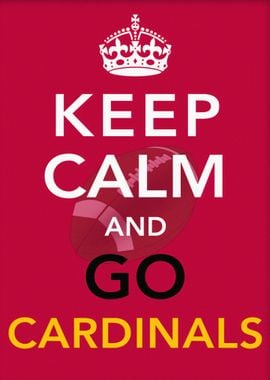 Keep Calm Prints Cardinals