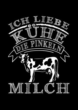 Kuehe Milch Landwirt Bauer