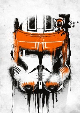 Commander Cody Graffitti Helmet