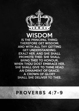 Proverbs 4 7 9