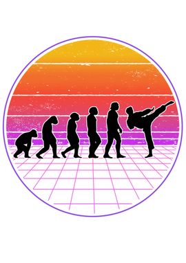 Karate Evolution Vaporwave