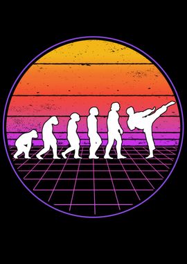 Karate Evolution Vaporwave