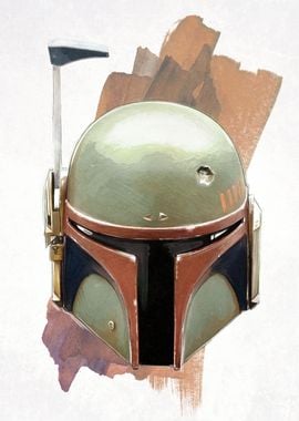 Boba Fett Bullet Helmet