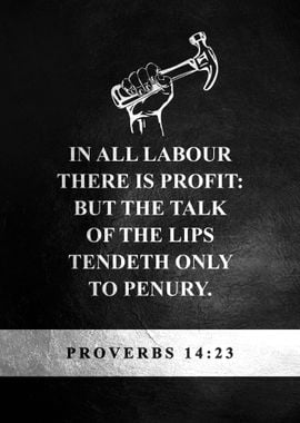 Proverbs 14 23