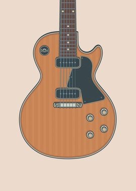 Walnut Special LP Guitar