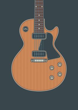 Walnut Special LP Guitar