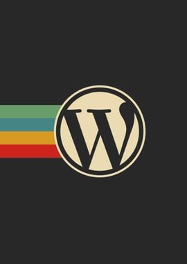 Dark black Wordpress