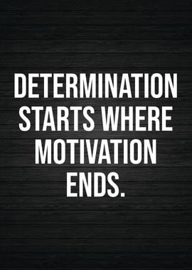 Determination