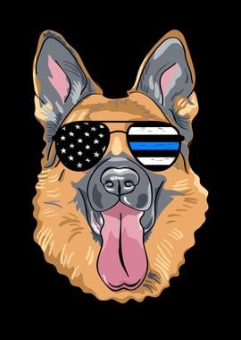 Thin Blue Line K9 Dog Law