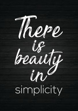 Beauty In Simplicity