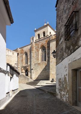 Typical street in Trujillo