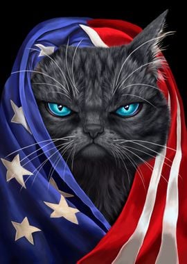 Russian Cat USA Patriot