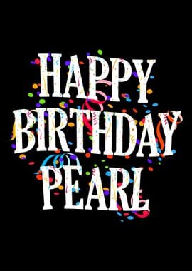 Happy Birthday Pearl