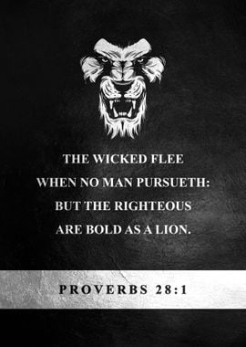 Proverbs 28 1