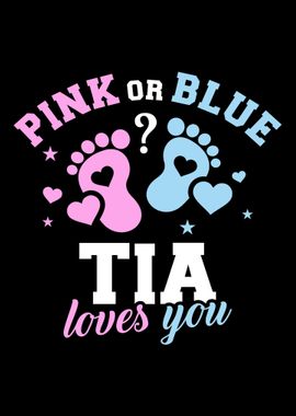 Gender reveal tia aunt