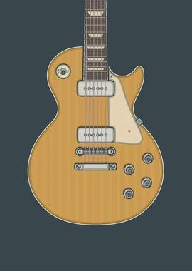 Gold Rock LP Guitar