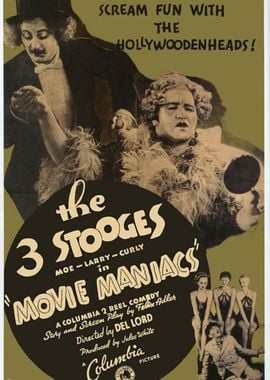 Movie Maniacs  3 Stooges 