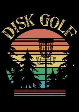 Disc Golf Retro Funny