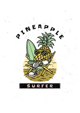 Pineapple Surfer