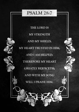 Psalm 28 7