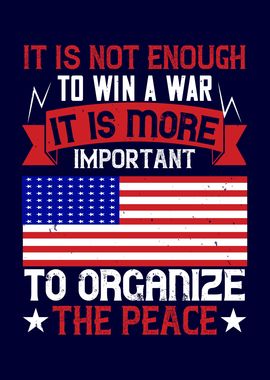 Organize peace