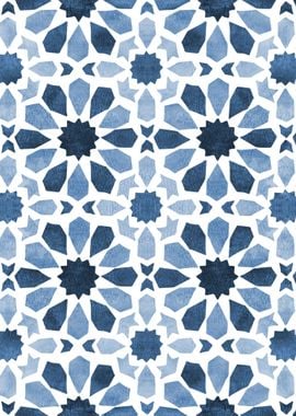 Moroccan Floral Tile 02